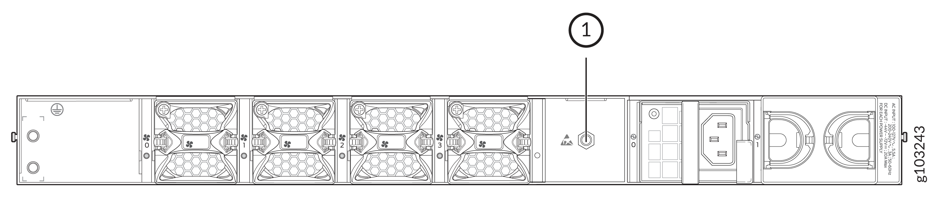 Chassis ESD point