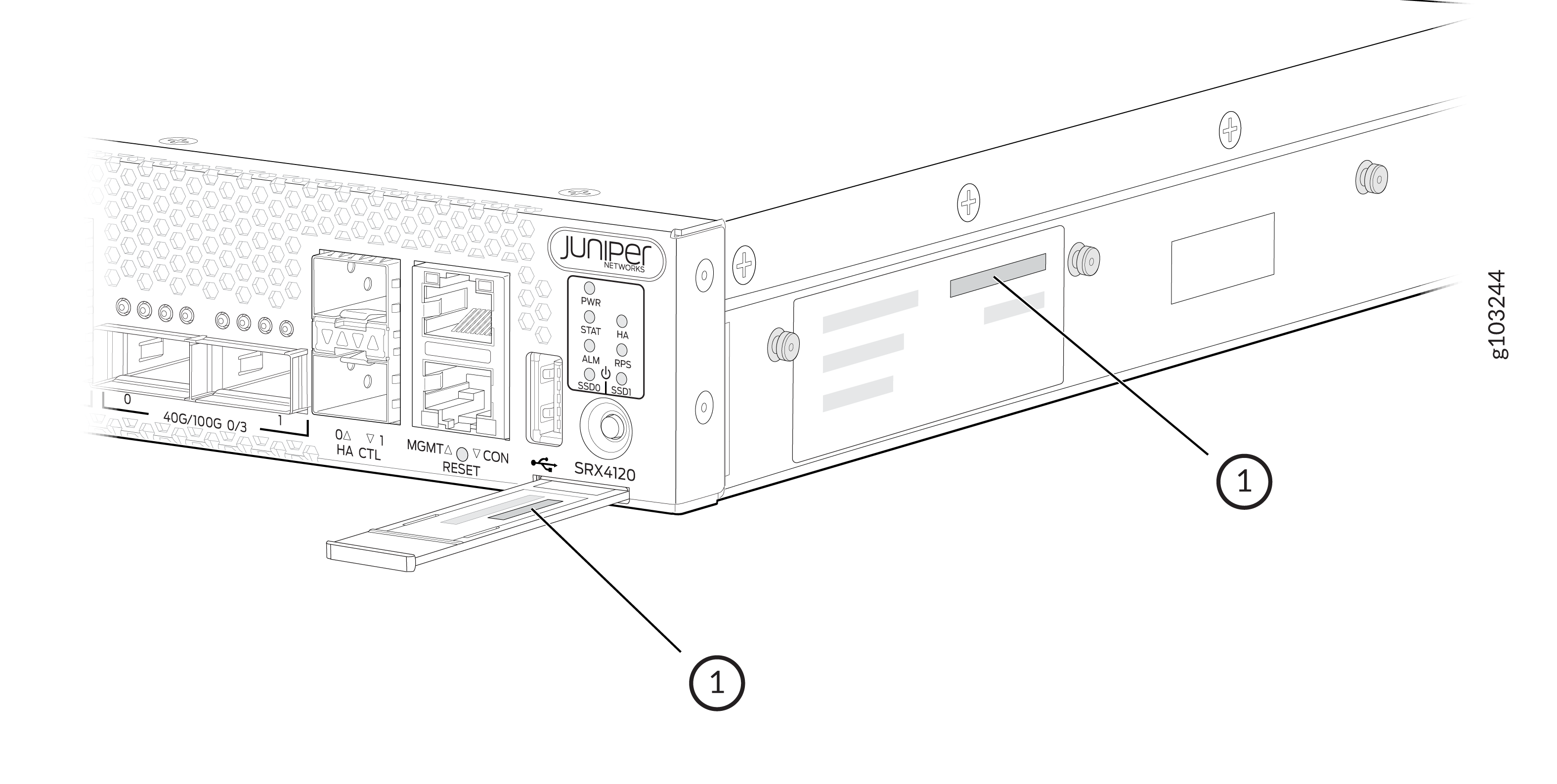 Location of the Serial Number Label