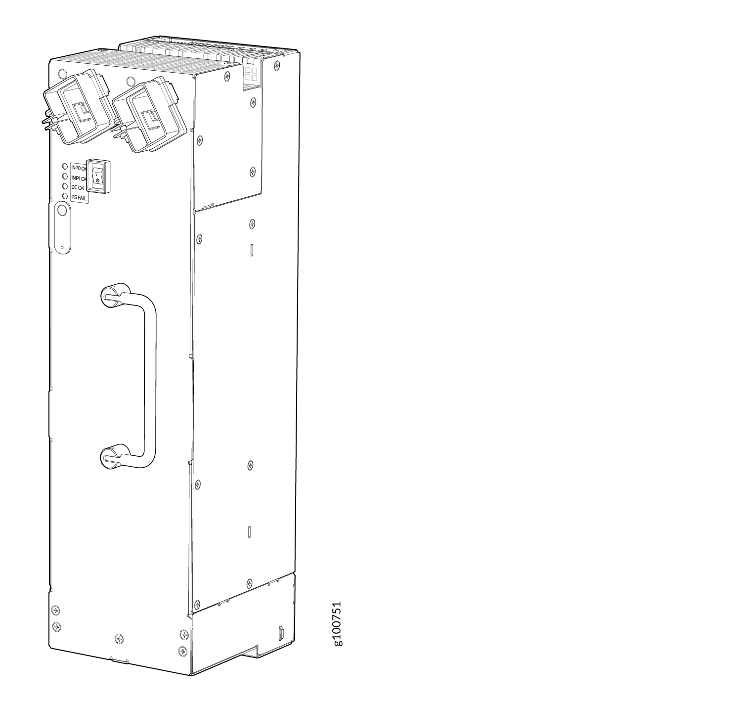 SRX5800 Firewall High-Capacity Second-Generation AC Power Supply