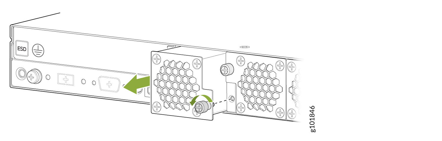 Remove an SSR1300 Fan