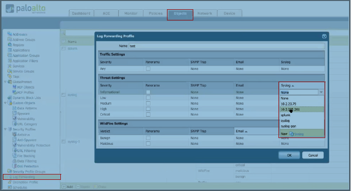 Commit the Log Forwarding Profile to Complete PAN-Side Direct Ingestion Configuration
