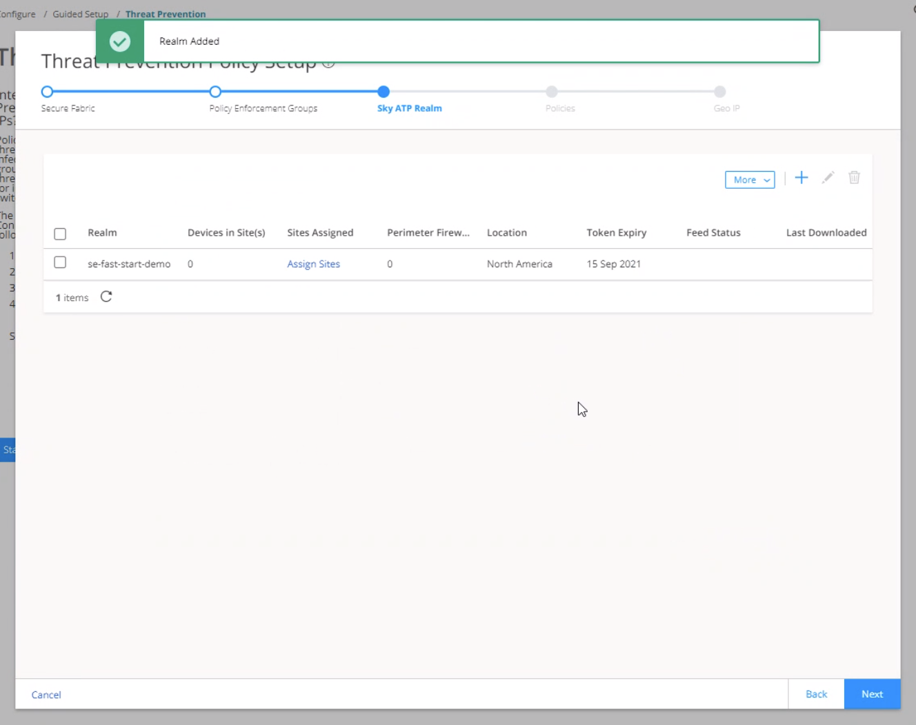 New Organization Without Sites
