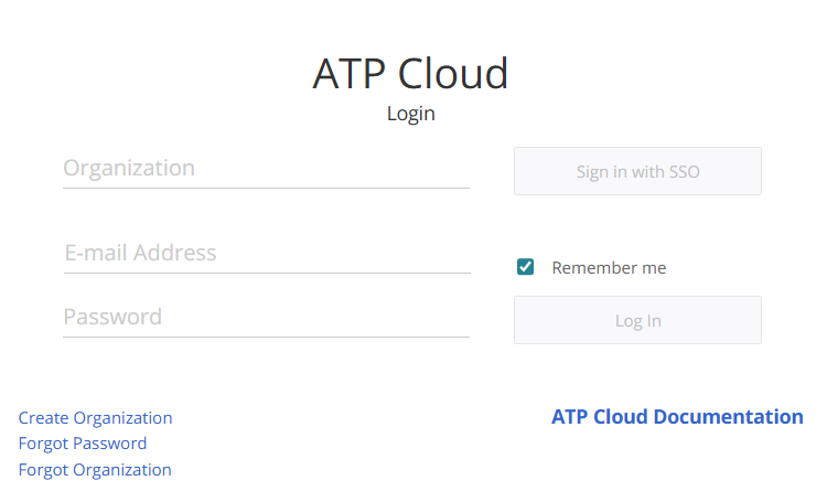 Juniper ATP Cloud Login