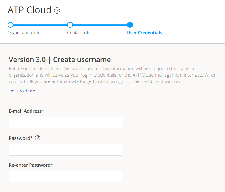 Creating Your Juniper ATP Cloud Credentials