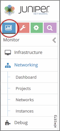 Monitor Networking Menu Options