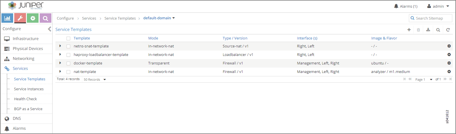 Service Templates
