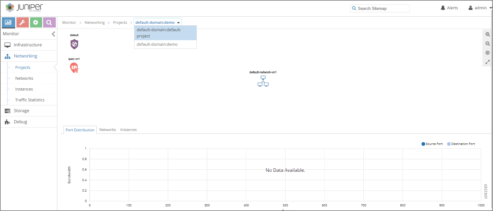 Monitor Projects Connectivity Details