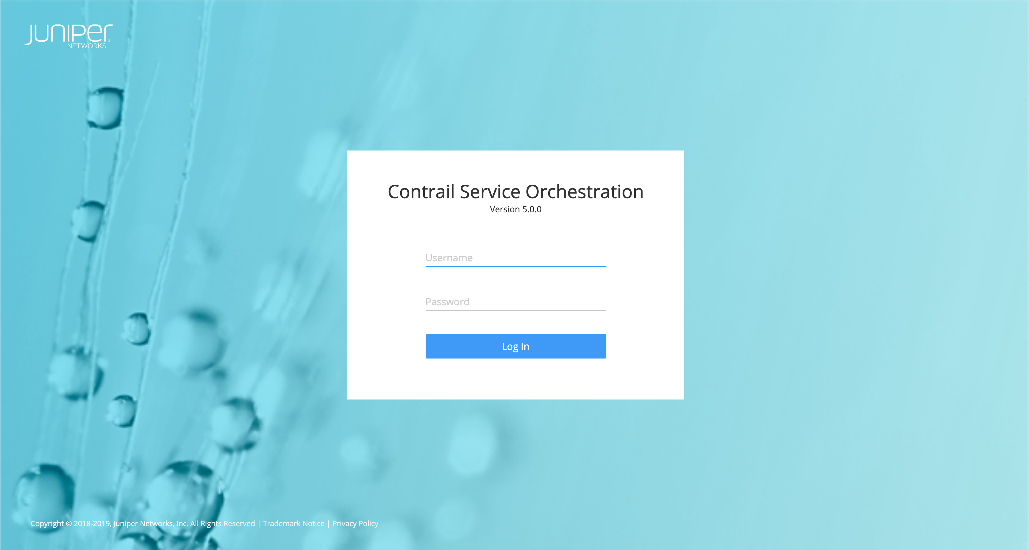CSO Login Screen