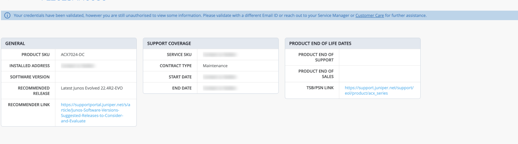 Device Details Page