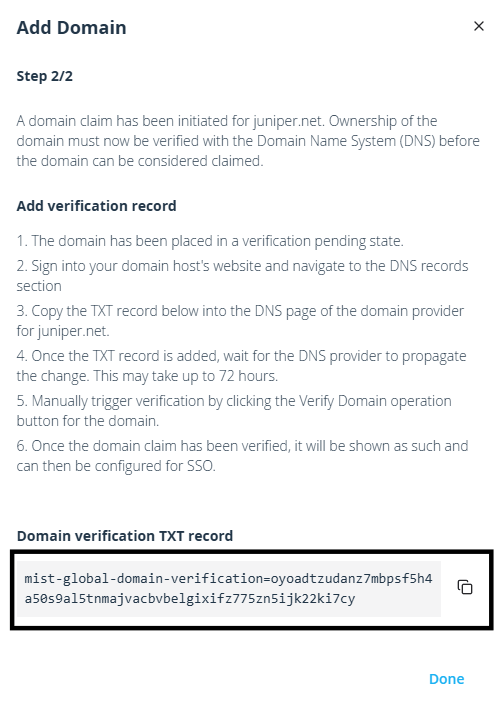 Breadcrumb navigation trail: Monitor > Events and Logs > All Events highlighted in blue.