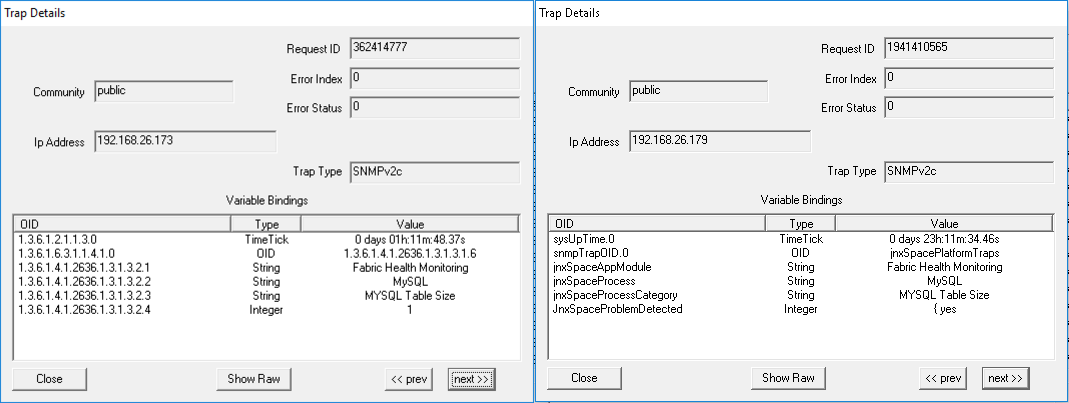 Trap Details When Tables Exceed Size Limit