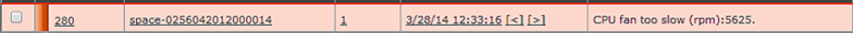 CPU Fan Speed Is Below the Configured Threshold