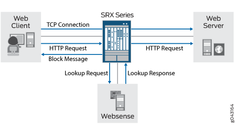 Websense Redirect Architecture