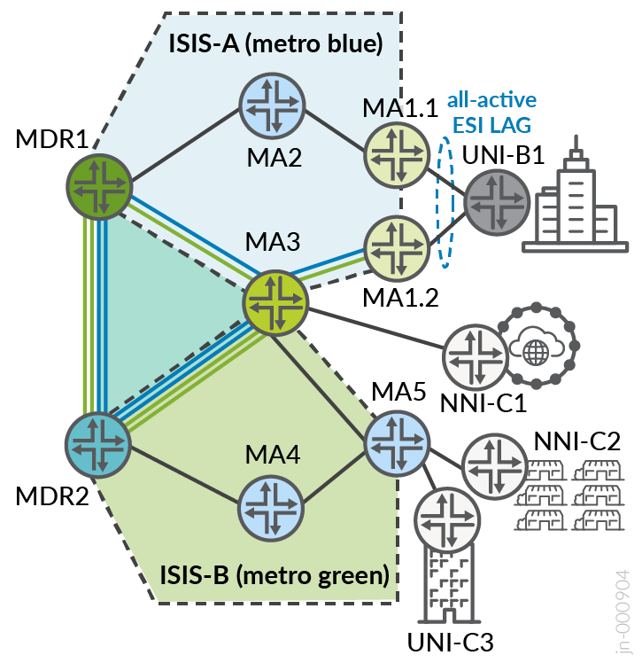 Multi-Instance ISIS Architecture