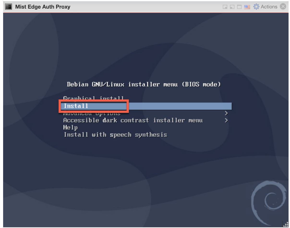 Install Juniper Mist Edge VM