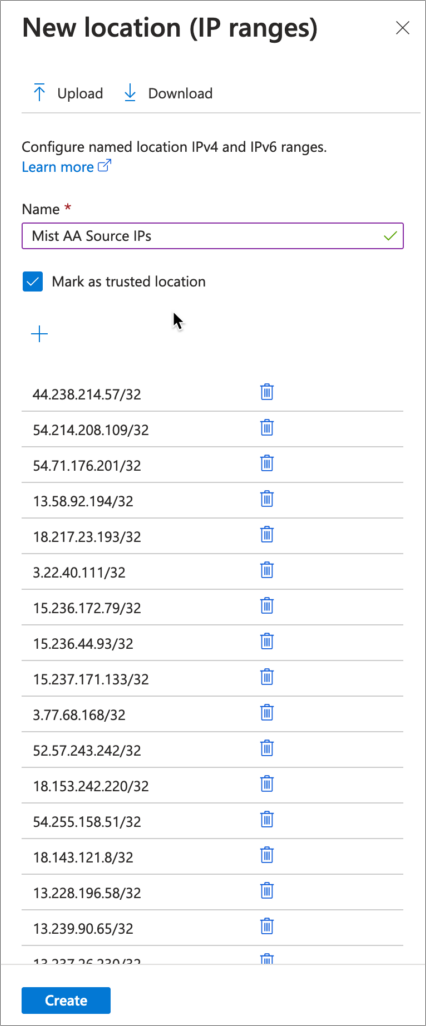 Bypass MFA for Sign in from a Trusted IP Address Range