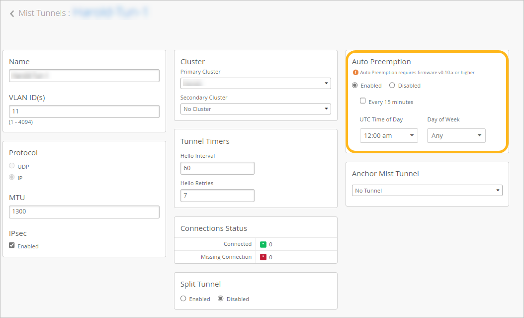 Organization-Level Auto Preemption