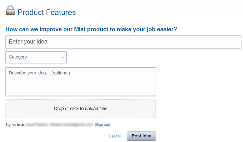 Expanded Feedback Form