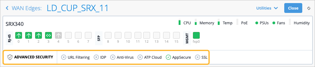 Advanced Security Details