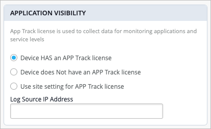 Application Visibility