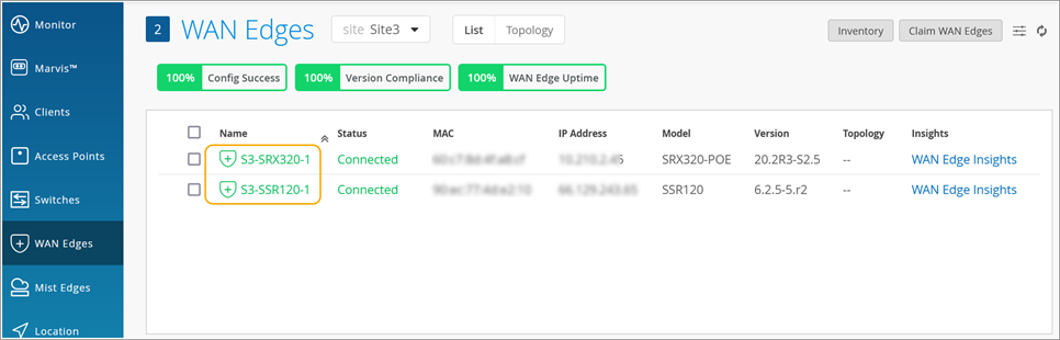 Configure WAN Edge