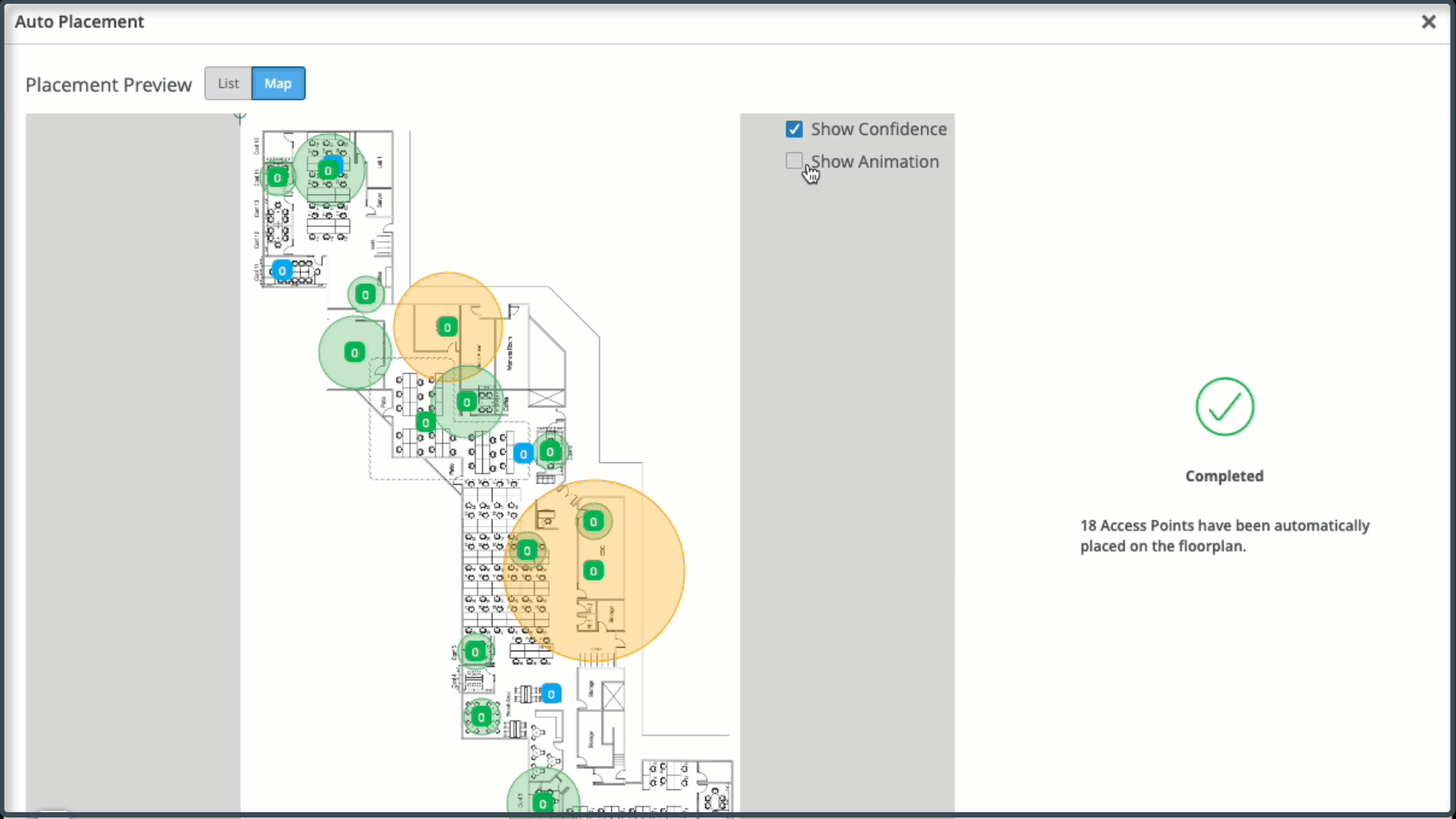 Greenfield animation example