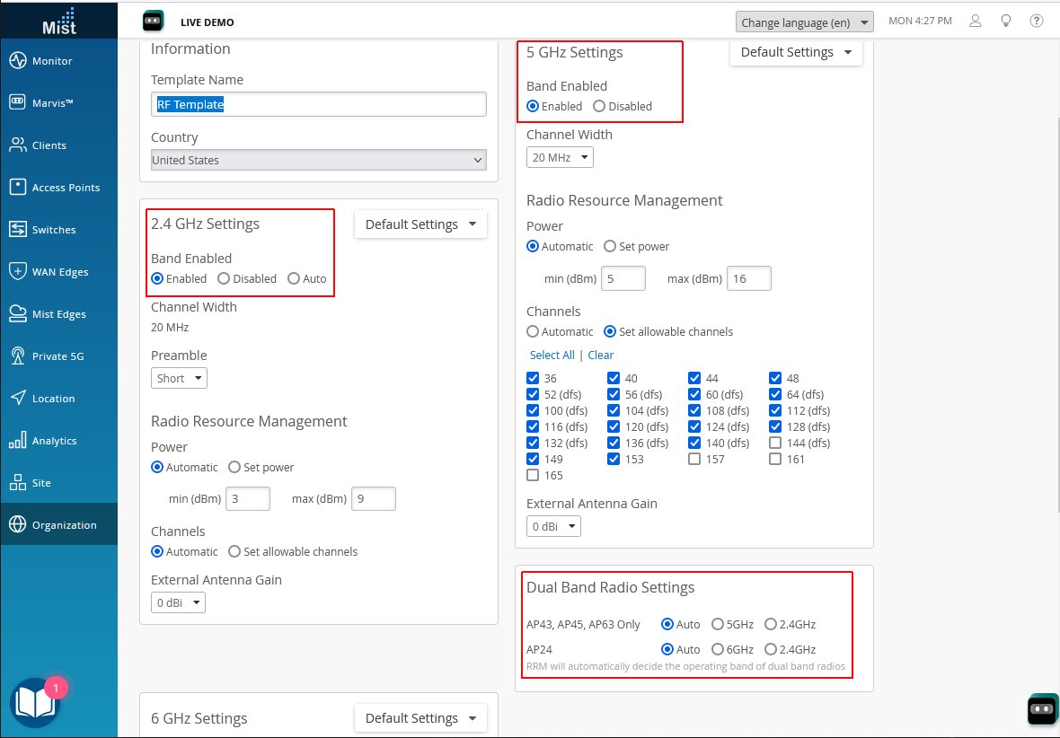 Auto Conversion and RRM