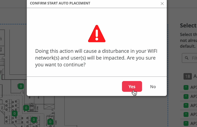 Warning message