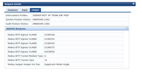 Aruba ClearPass Profiling