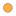 Small solid orange circle.