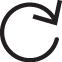 Circular arrow symbol for refresh or reload in digital interfaces.