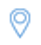 Location pin icon representing a place on a map or navigation app.