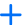 Blue plus symbol suggesting an action like adding or expanding content.