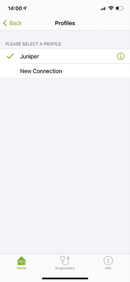 Remove ’Juniper’ Profile Name