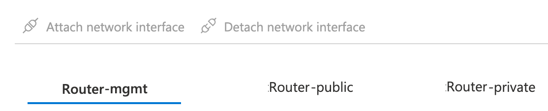 Azure Port UI