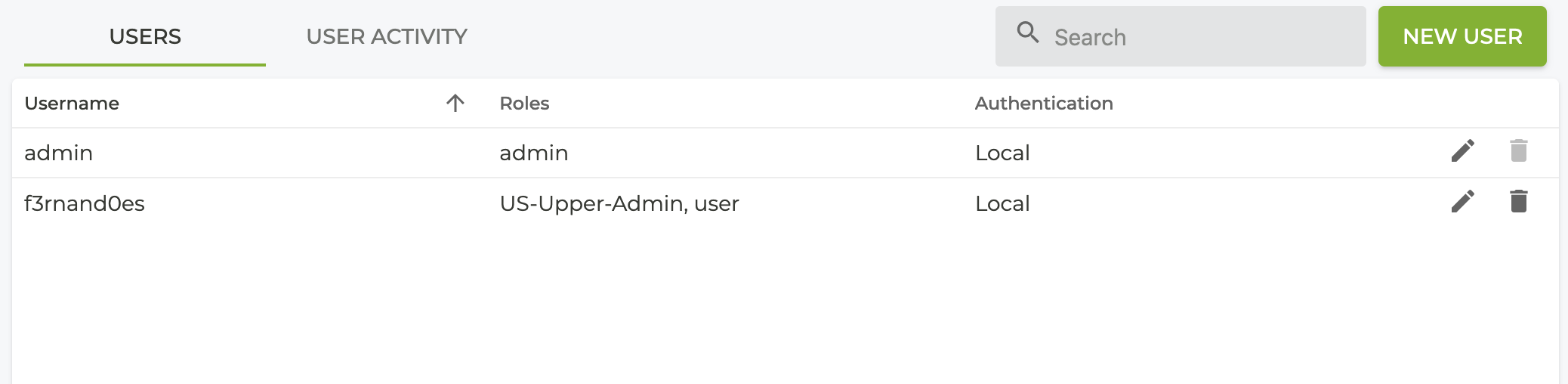 New User