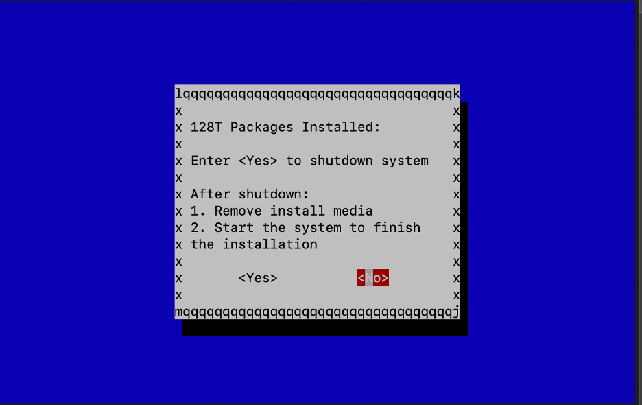 Resolved Serial Install Complete