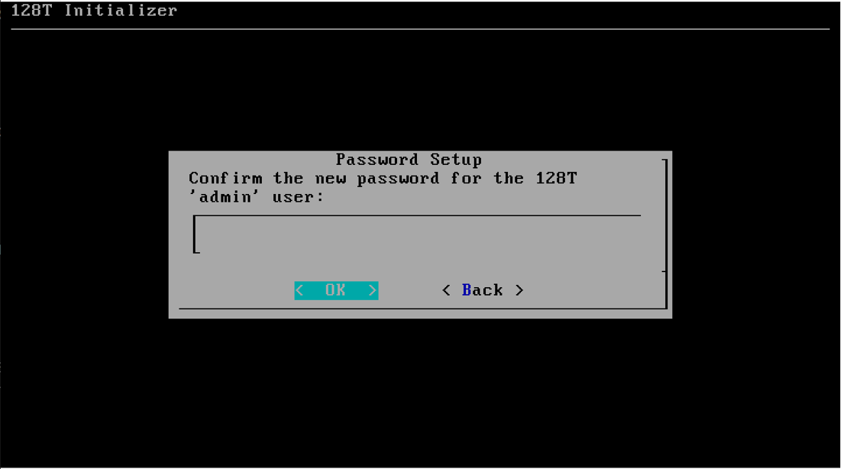 Password Setup